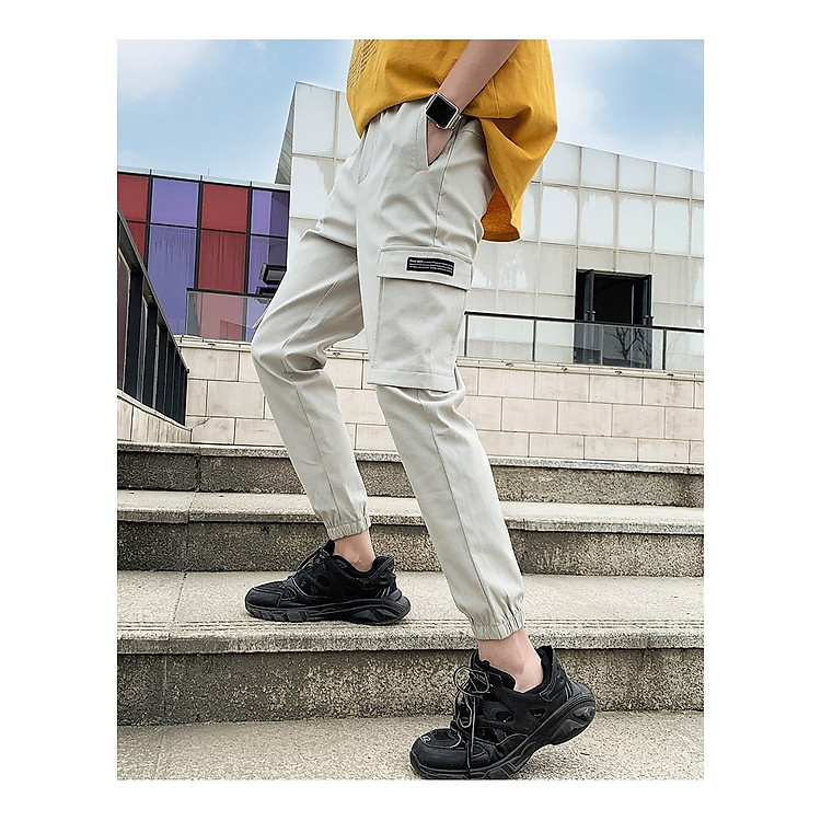 Quần Jogger kaki nam hot trend chất vải thoải mái bền đẹp Cam Kết Như Hình