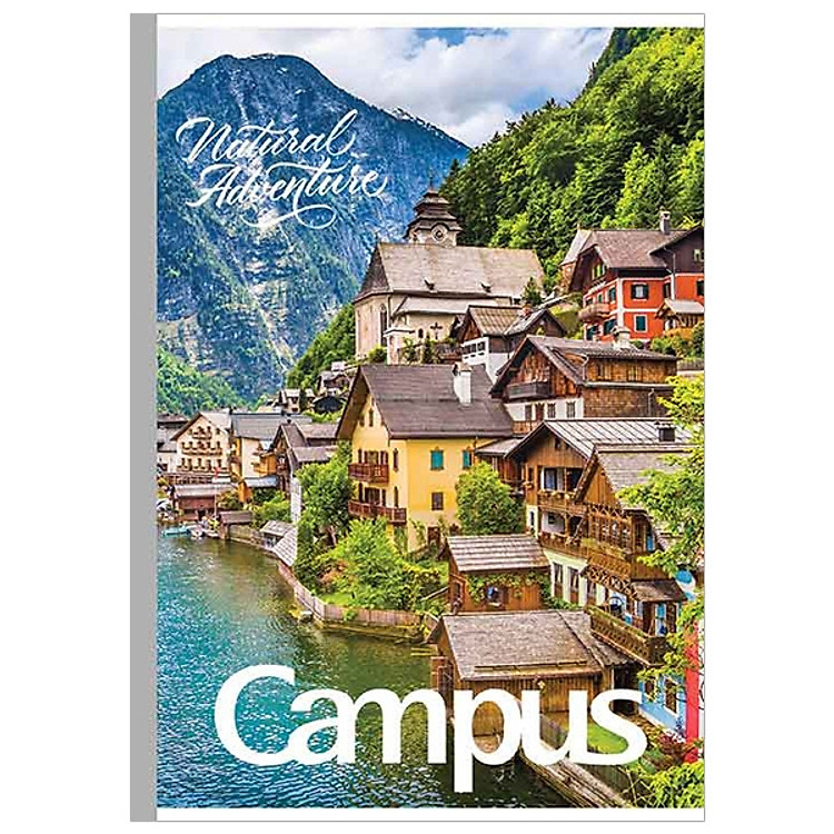 Bộ 5 Vở Natural Adventure - Kẻ Ngang Có Chấm - 200 Trang - Khổ B5 - NB-BAVT200