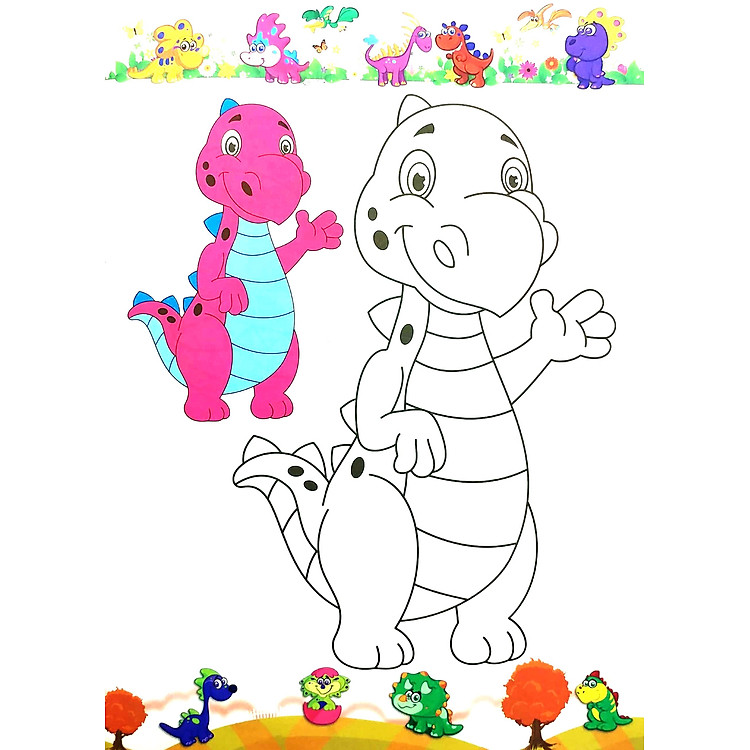 Tô Màu - Vương Quốc Khủng Long (Tập 2) - Ảnh 3