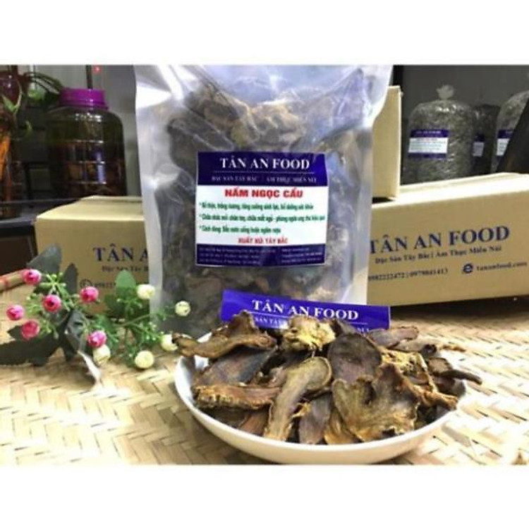 NẤM NGỌC CẨU PHƠI KHÔ - 0,5Kg (Ruột tím)