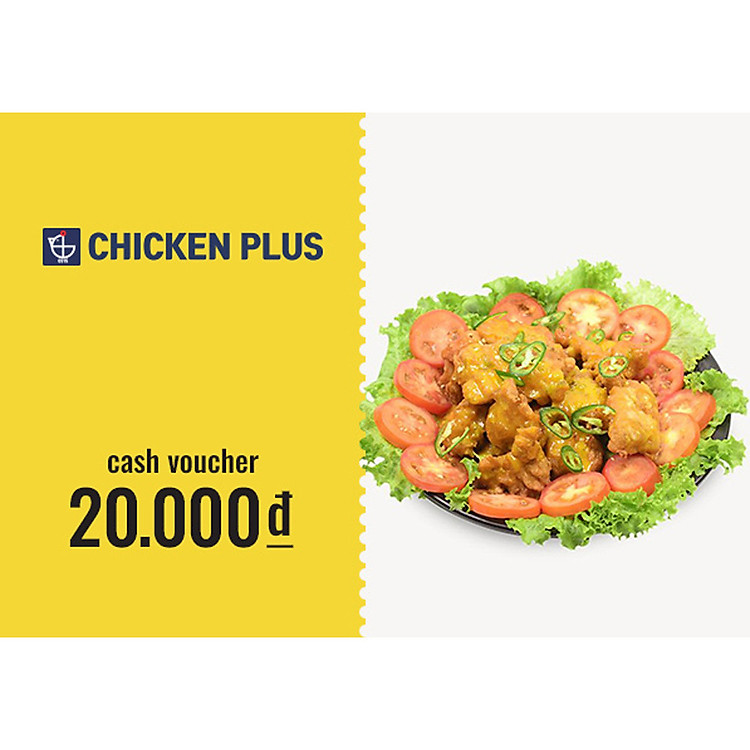Chicken Plus Phiếu Quà Tặng Chicken Plus