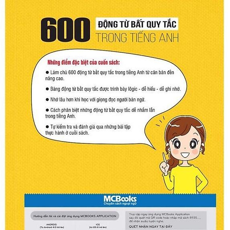 600 Động Từ Bất Quy Tắc Trong Tiếng Anh - Ảnh 2