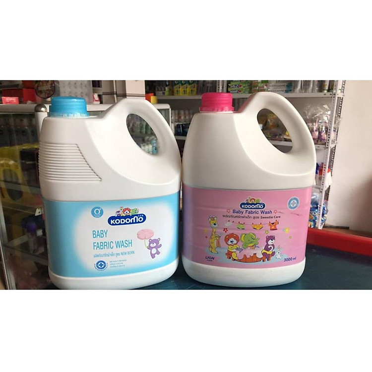 Dung dịch giặt xả KoDoMo 3000ml cho bé Chính hãng Tiết kiệm - Hình ảnh 4