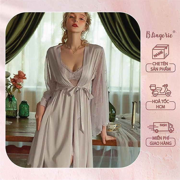 Áo Choàng Ngủ Thanh Lịch - B.Lingerie