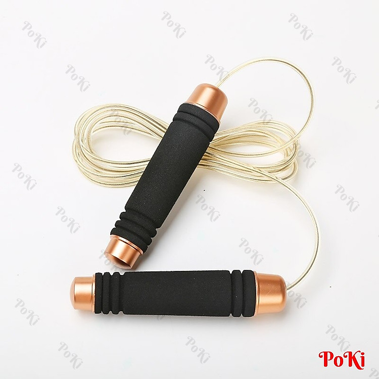 Dây nhảy thể dục lõi Thép D88 dài 2.8m, dây tập 2 lớp có thể điều chỉnh chiều dài cao cấp DD.