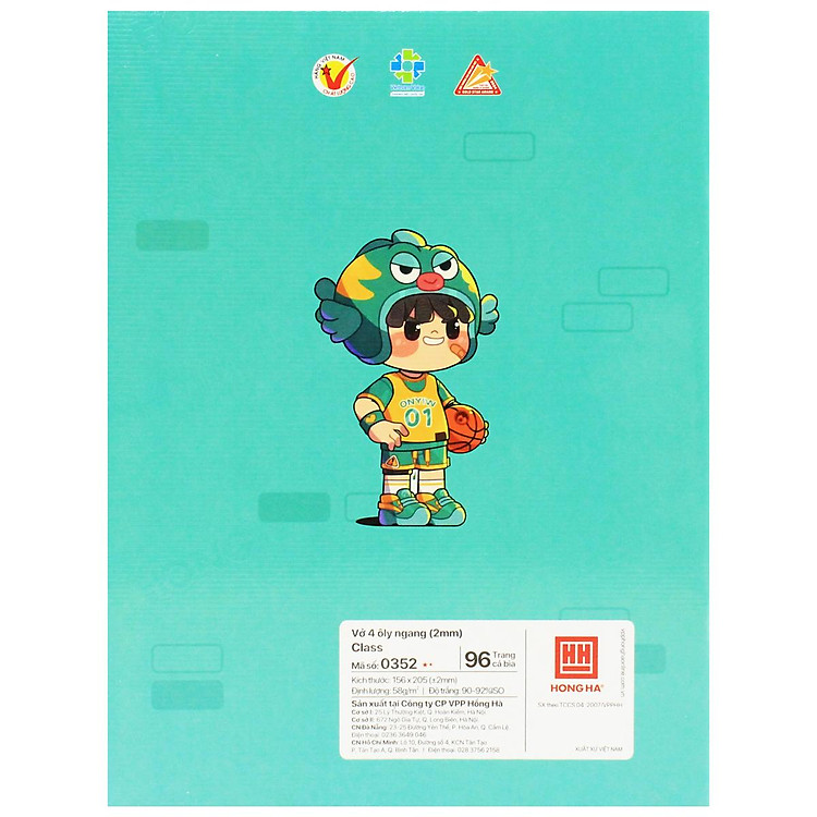 Tập Class Happy Day - 4 Ô Ly Ngang (96 trang 58gsm) - Ảnh 6