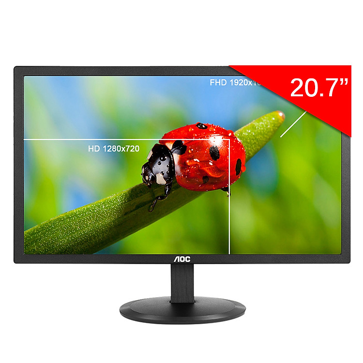 Màn Hình AOC E2180SWN 21inch FullHD 5ms 76Hz TN - Hàng Chính Hãng