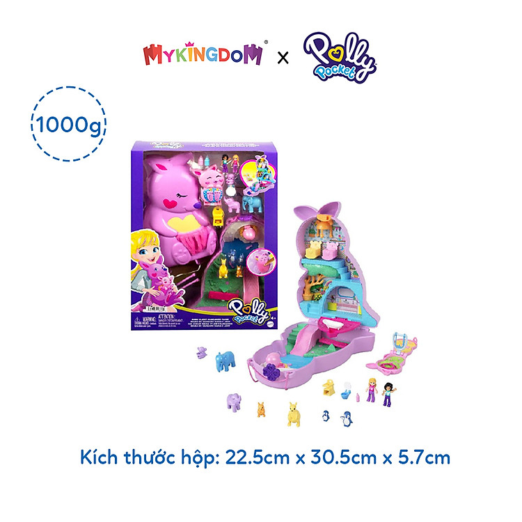 Mua Đồ Chơi Gia Đình Kangaroo POLLY POCKET Chính hãng Giá rẻ - Hình ảnh 2