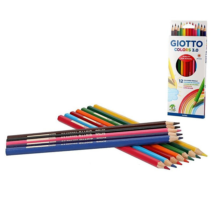 Hộp Chì 12 Màu GIOTTO Colors 3.0 - Ảnh 3