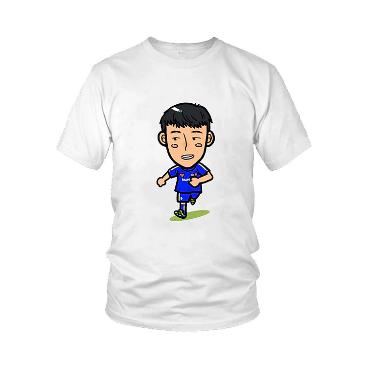 Áo thun nam Lương Xuân Trường Chibi Đội Tuyển Bóng Đá U23 Việt Nam M2