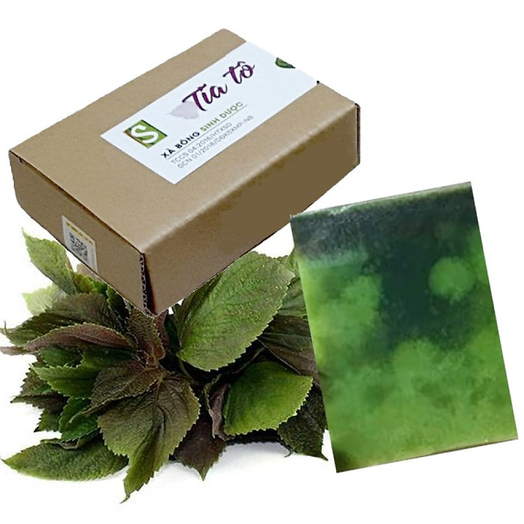 Xà bông Tía tô Sinh Dược 100g