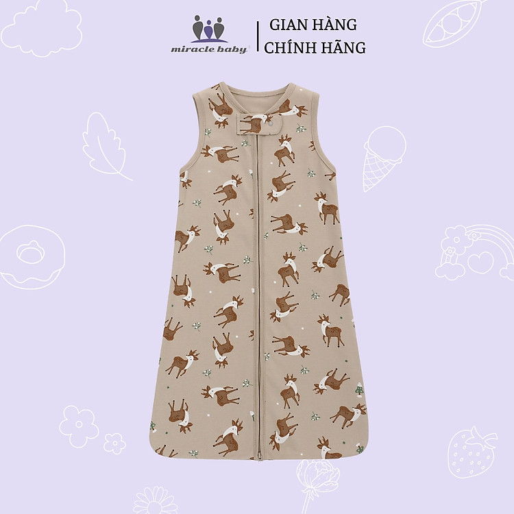 Mua Túi ngủ chũn Miraclebaby cho bé Sư Tử Chính hãng Tiết kiệm - Hình ảnh 5