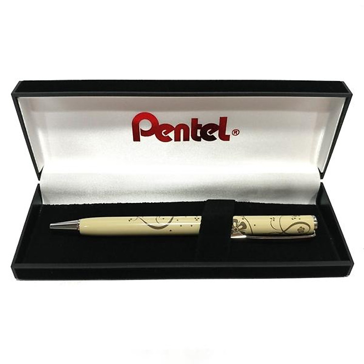 Bút Bi Kim Loại Nắp Vặn Cao Cấp Pentel B811N1 (Mực xanh)
