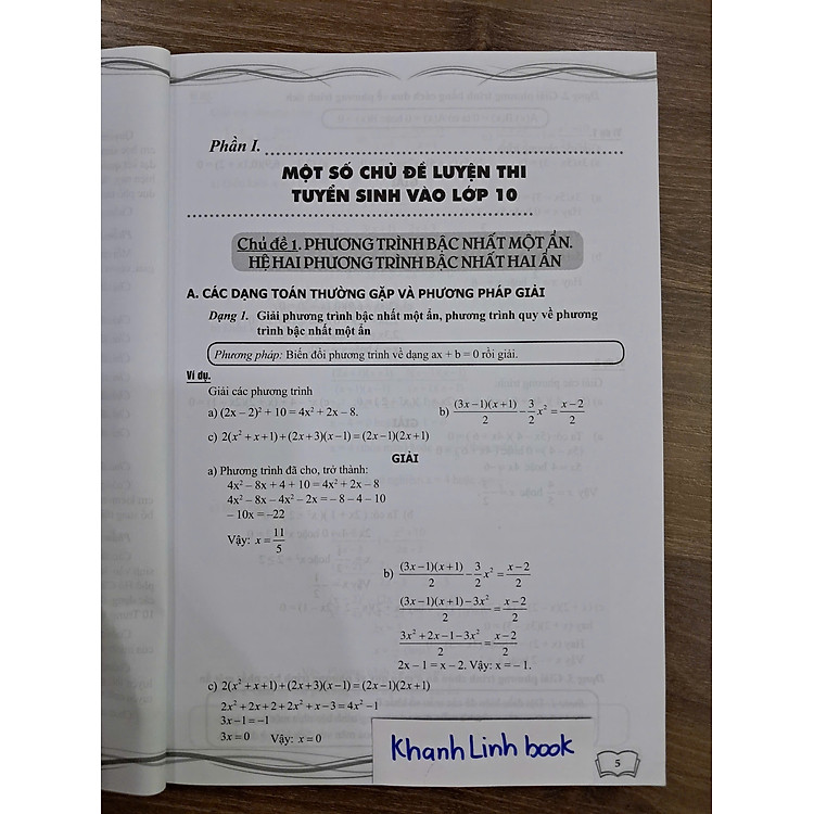 Luyện Thi Tuyển Sinh Vào Lớp 10 Môn Toán - Ảnh 2