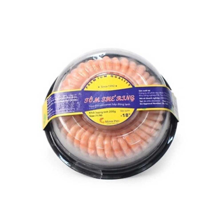 Tôm Thẻ Ring Minh Phú 200g