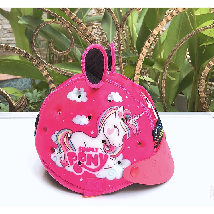 Nón bảo hiểm cho bé tập đi có vành, nhiều mẫu