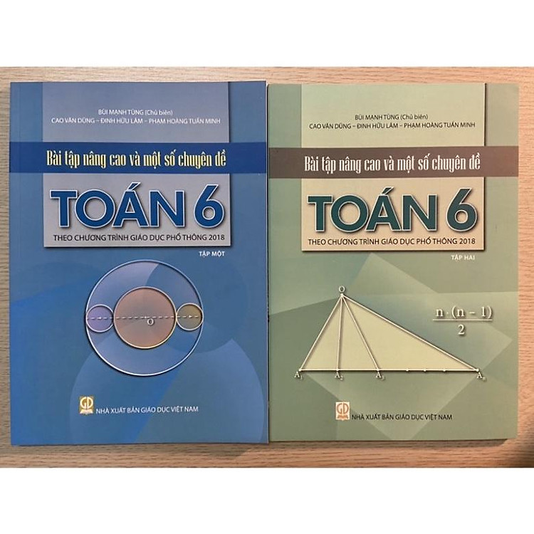 Bài Tập Nâng Cao và Một Số Chuyên Đề Toán 6 (Tập 1 + Tập 2)