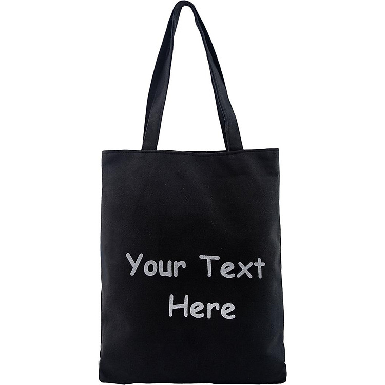 Túi Vải Đeo Vai Tote Bag Your Text Here XinhStore