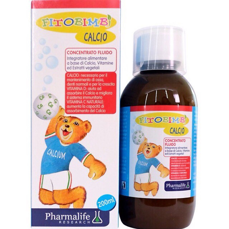 Tìm mua tại Avakids:Pharmalife Fitobimbi CALCIO 200ml - Tăng chiều cao, tràn ngập Khuyến mãi, Ưu đãi