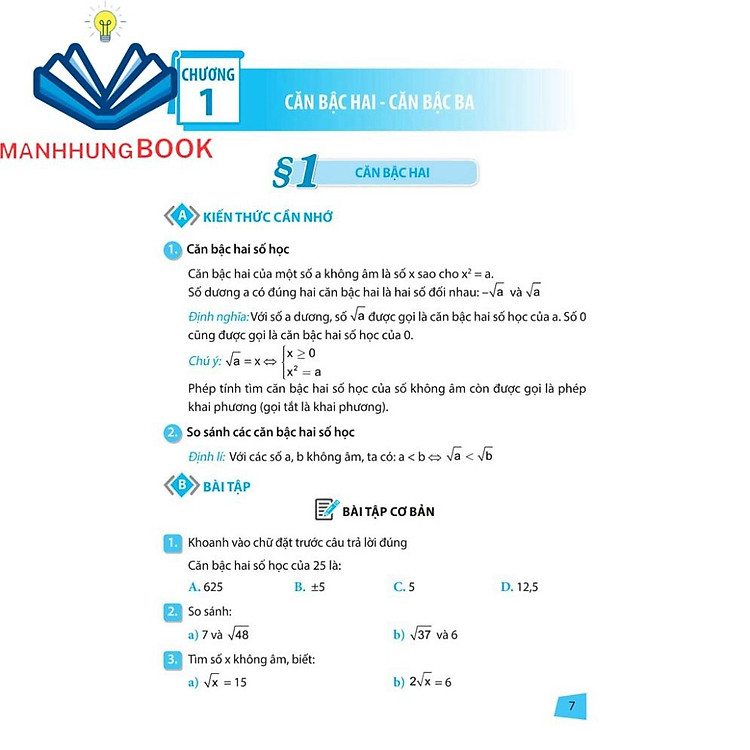 Rèn Kĩ Năng Học Tốt Toán Lớp 9 - Ảnh 2