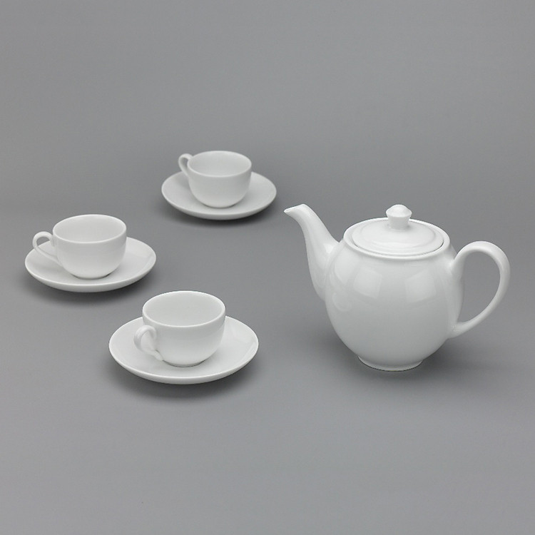 Bộ Trà Gốm Sứ Minh Long 0.5L Came Trắng 01503800003