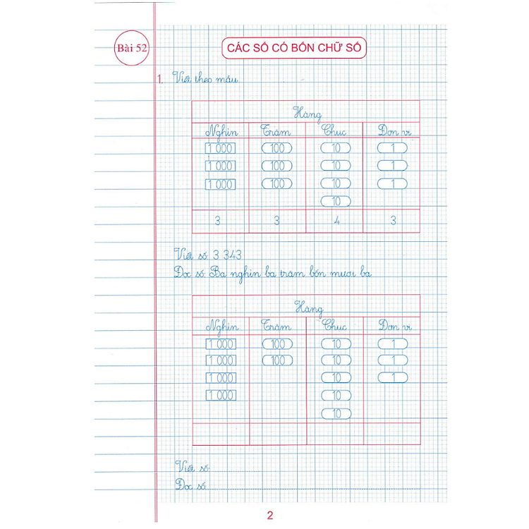 Vở ô Li Bài Tập Toán Lớp 3 Quyển 2 - Ảnh 3