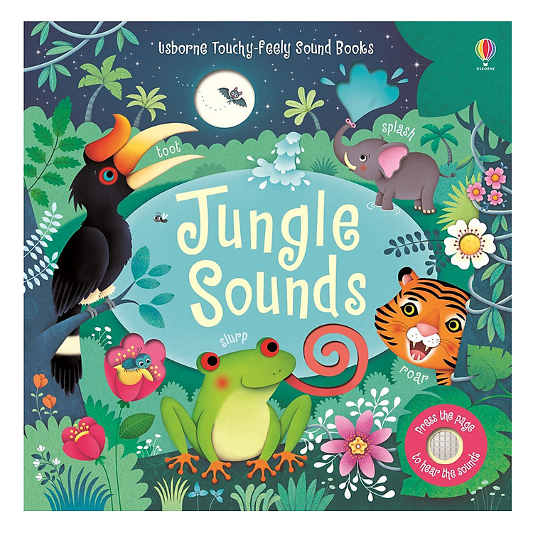 Sách Usborne Jungle Sounds