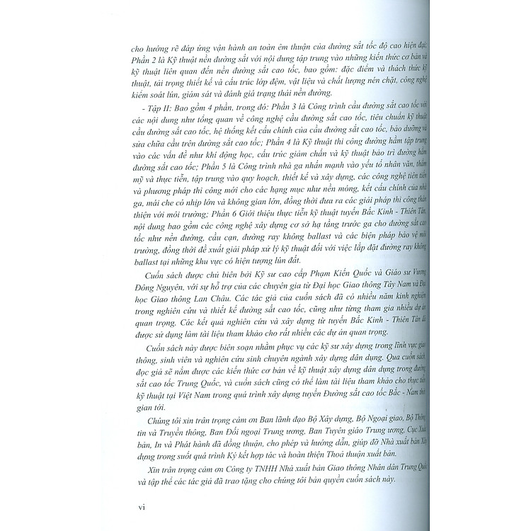 Công nghệ xây dựng đường sắt cao tốc Trung Quốc - Tập 1 - Ảnh 2