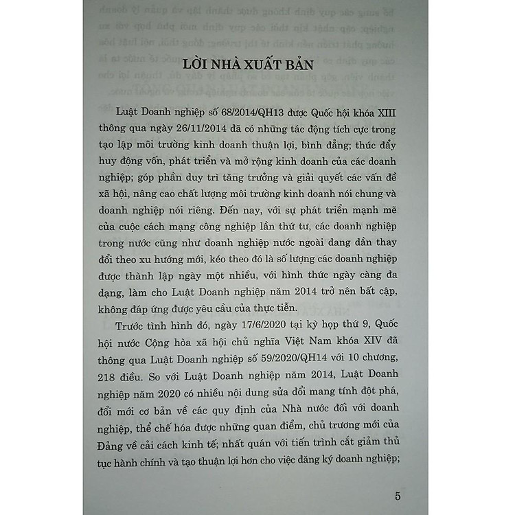 So Sánh Luật Doanh Nghiệp Năm 2020 Với Luật Doanh Nghiệp Năm 2014 - Ảnh 3