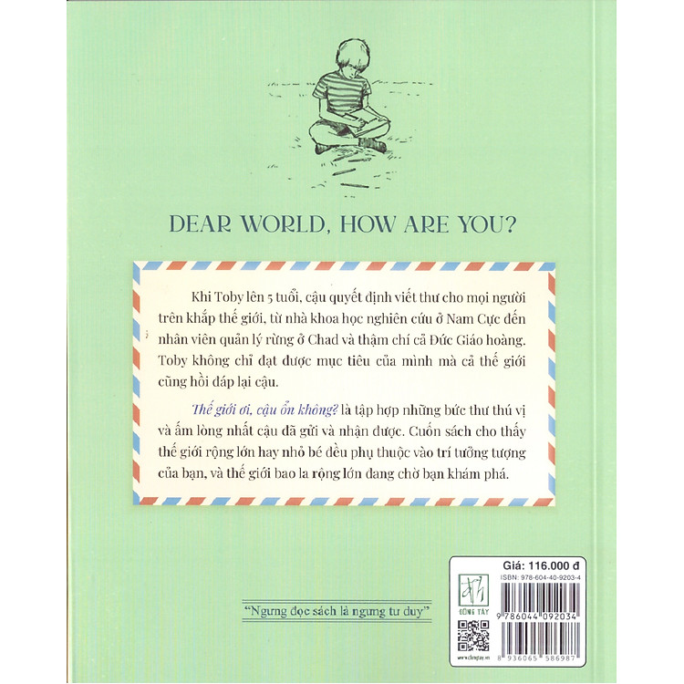 Toby Little - Thế giới ơi, Cậu ổn không? - Ảnh 2