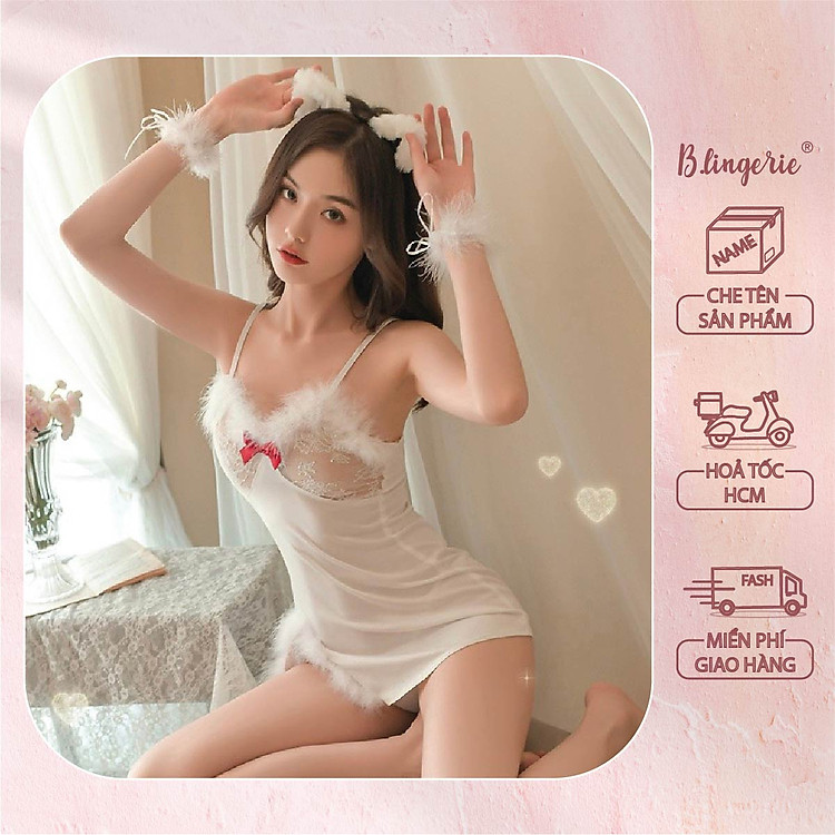 Váy Ngủ Cosplay Miêu Nữ - B.Lingerie