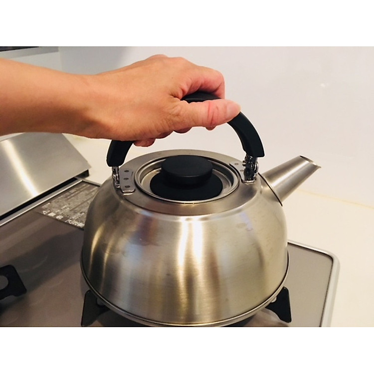 Ấm đun nước bếp từ kèm lọc trà Yoshikawa 2.8L, thiết kế đặc biệt giúp tối ưu phân phối đều nhiệt lượng trong quá trình đun nấu - nội địa Nhật Bản - Ảnh 9