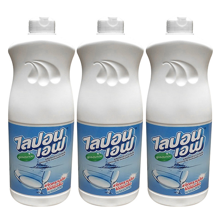 Combo 3 chai nước rửa chén Lipon 800ml