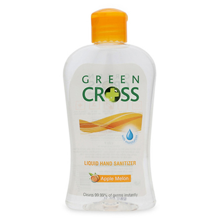 Nước Rửa Tay Khô Green Cross Hương Táo Chai 250ml - 8936027440777
