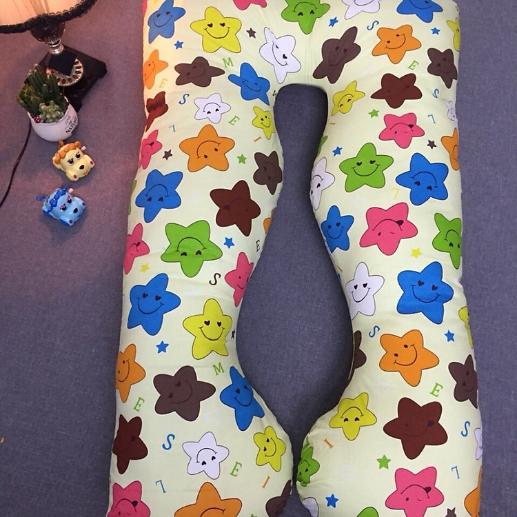 Gối ôm bà bầu chữ U đa năng -- Tặng kèm 1 móc chìa khóa thỏ gấu bedding 14