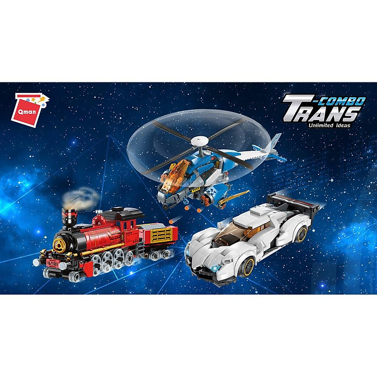 Mua Đồ chơi xếp hình tàu hỏa Qman 42101 Chính hãng Giá rẻ - Hình ảnh 4
