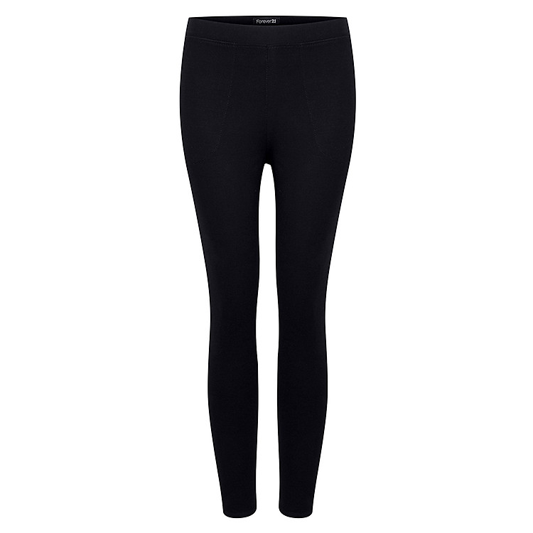 Quần Legging Nữ Hoa Long - Đen