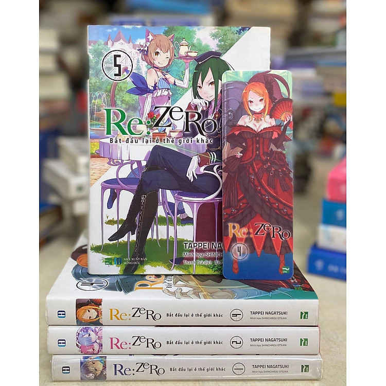 Re:zero - Bắt Đầu Lại Ở Thế Giới Khác ( combo tập1,2,4,5)