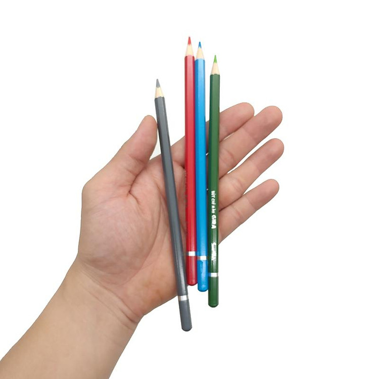 Bộ Bút Chì Màu Kèm Chuốt Chì Gira (12 chiếc) - Ảnh 5