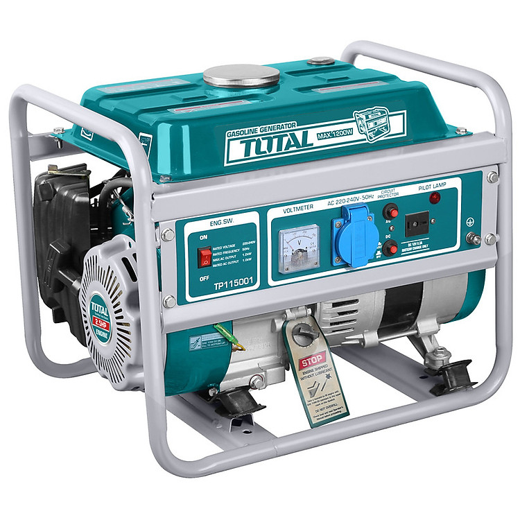 Máy phát điện dùng xăng (dây nhôm) Total TP115001