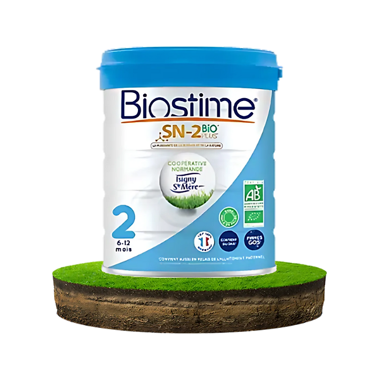 Sữa Bò Organic Biostime Số 2 800g