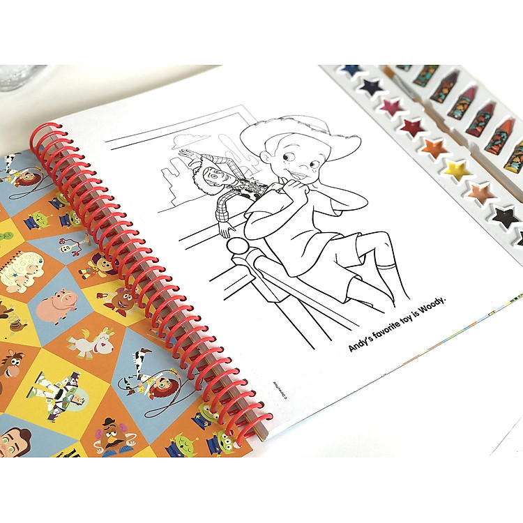 Disney Toy Story 4 Deluxe Poster Paint & Color - Ảnh 4