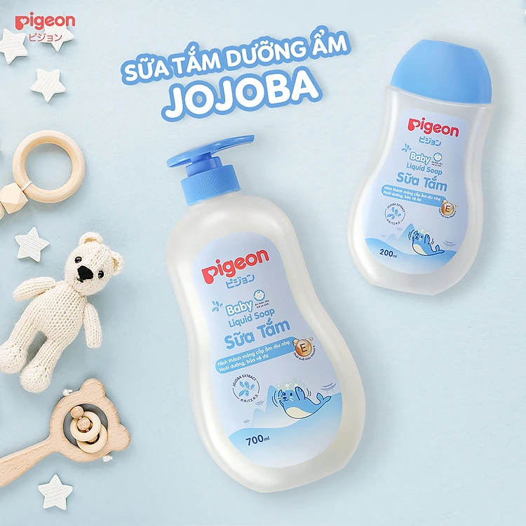 sữa tắm Pigeon baby soap