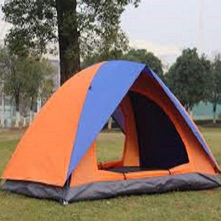 Lều dã ngoại 2 lớp ( cam xanh)