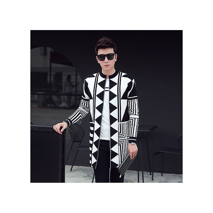 Áo cardigan len nam BS01