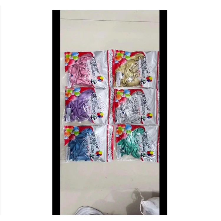 Bóng bay siêu nhũ gấu ShuaiAn - Bạc (12 inch) - Ảnh 3