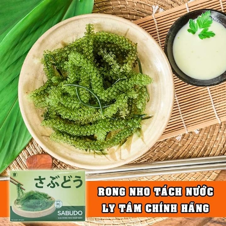 Rong Nho Tách Nước SABUDO Nhật Bản - Hộp 12 gói