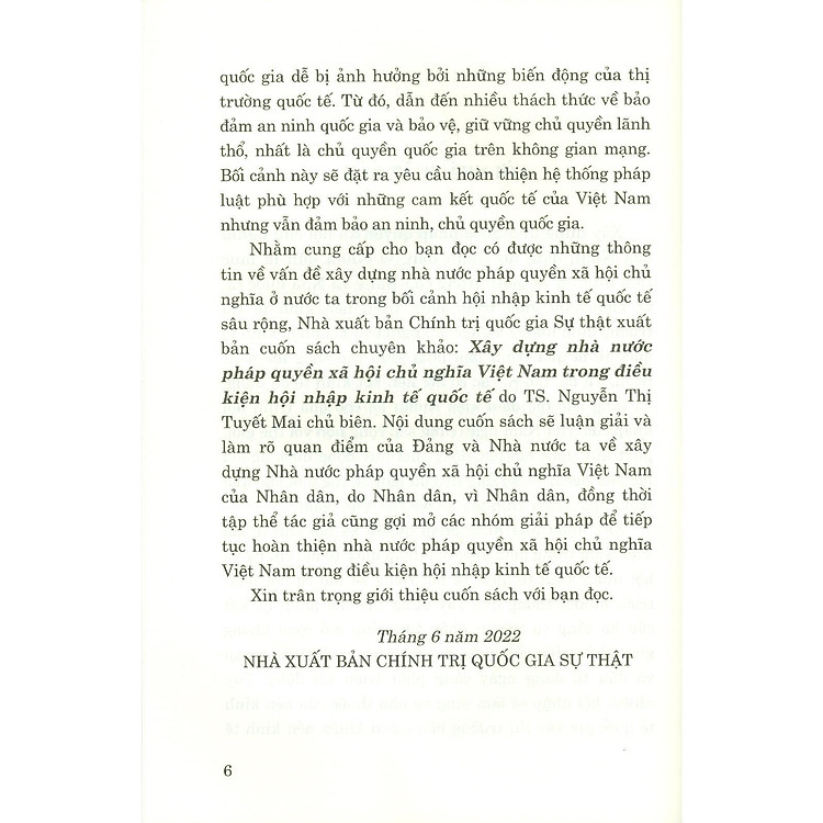 Xây Dựng Nhà Nước Pháp Quyền Xã Hội Chủ Nghĩa Việt Nam Trong Điều Kiện Hội Nhập Kinh Tế Quốc Tế - Ảnh 2