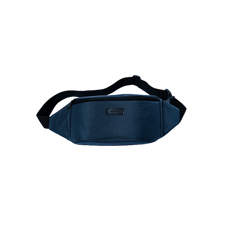 Túi bao tử, túi đeo chéo nam Bumbag Rainbow BG002 chất liệu Canvas nhập khẩu Hàn Quốc , mặt sau cán lớp PVC chống thấm nước nhiều ngăn rộng rãi , phong cách unisex nam và nữ hợp thời trang