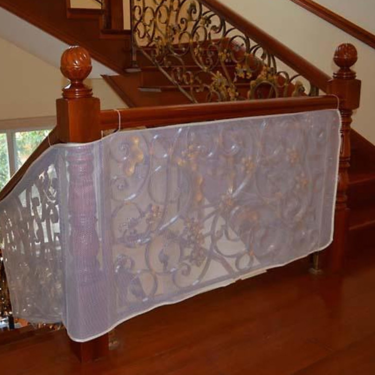 Tấm Lưới Chắn An Toàn, Che Kẽ Hở Ban Công, Cầu Thang Cho Bé Babysafe - Giao màu ngẫu nhiên - Hàng nhập khẩu